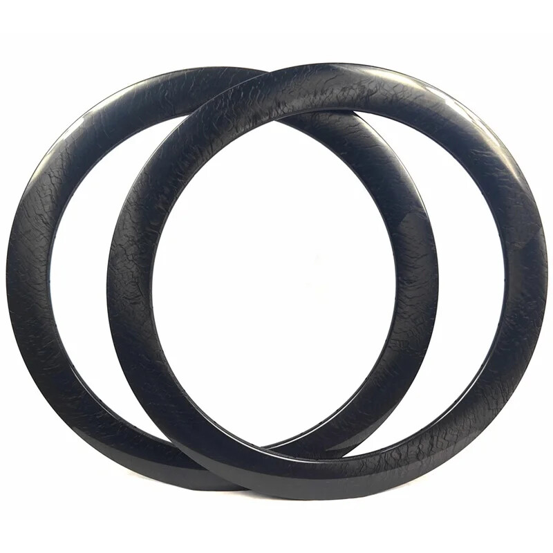 1 Pcs Carbon Road Bike Rim 700C Bicycle Rim Marble Shiny Disc Brake Tubeless