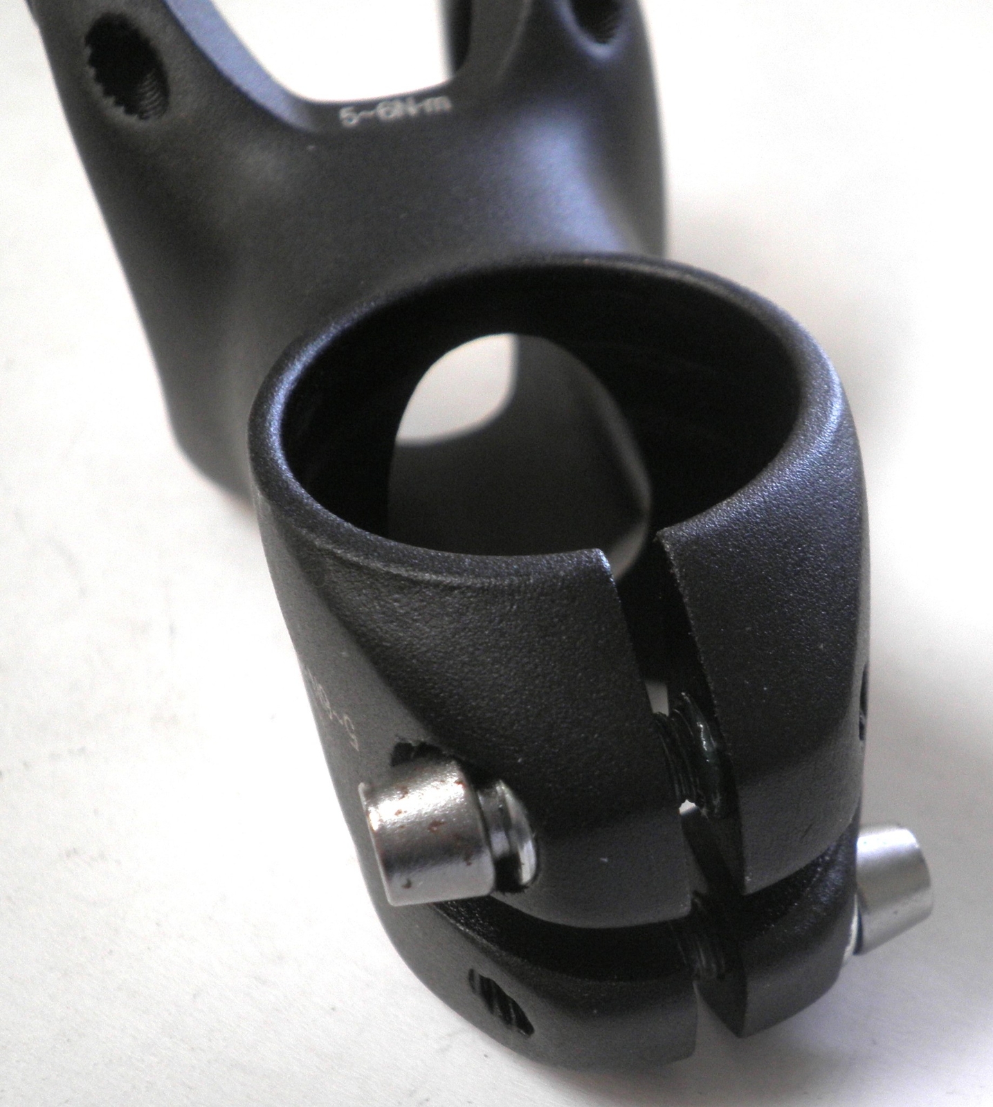 65mm ALUMINUM THREADLESS BLACK BICYCLE STEM BIKE PARTS 54-2