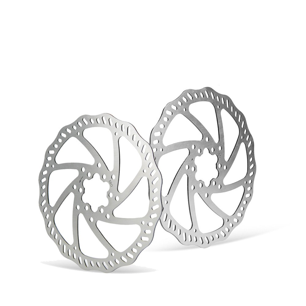2Pack 180mm Disc Brake Rotor with 6 Bolts for Electric Bicycle Road Bike MTB BMX