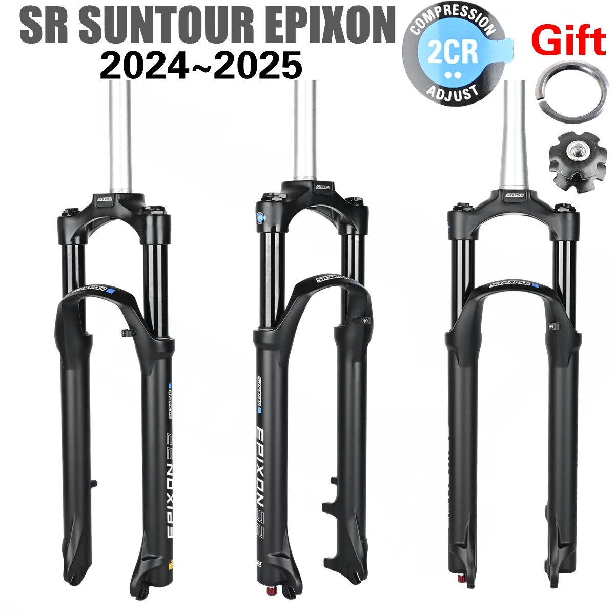 26 27.5 29 Inch Mountain Bike Suspension Fork 100/120mm Air Damping Remote Fork