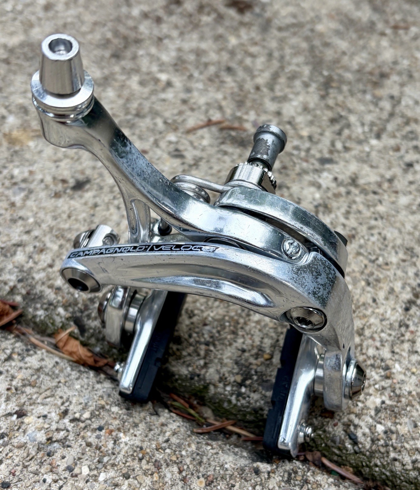 Campagnolo Veloce Brake Caliper Rear Dual Pivot Sidepull Bike Recessed Skeleton