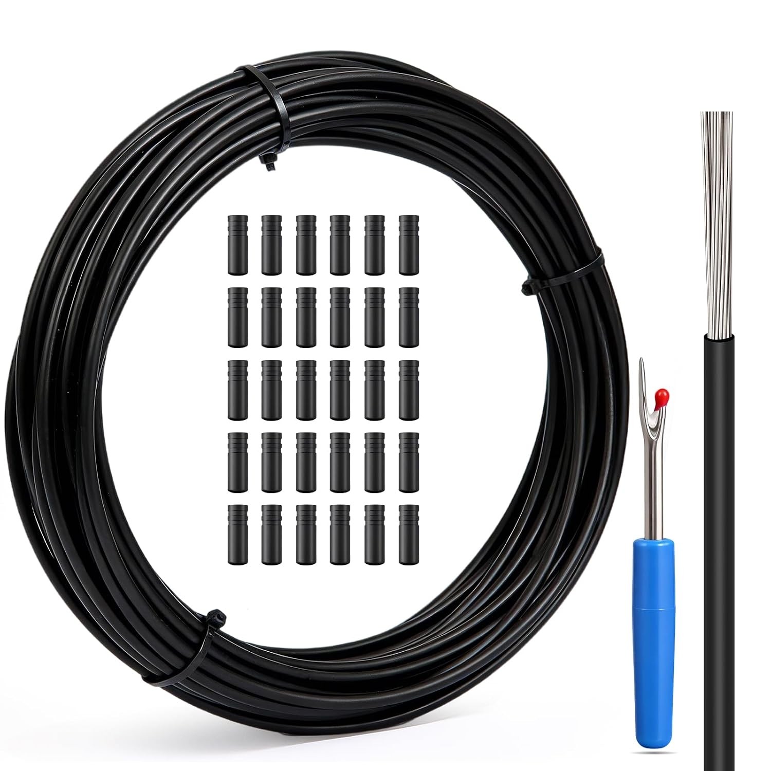 4mm Shift Cable Housing 50ft Lined Bicycle Bike Derailleur Cable Housing