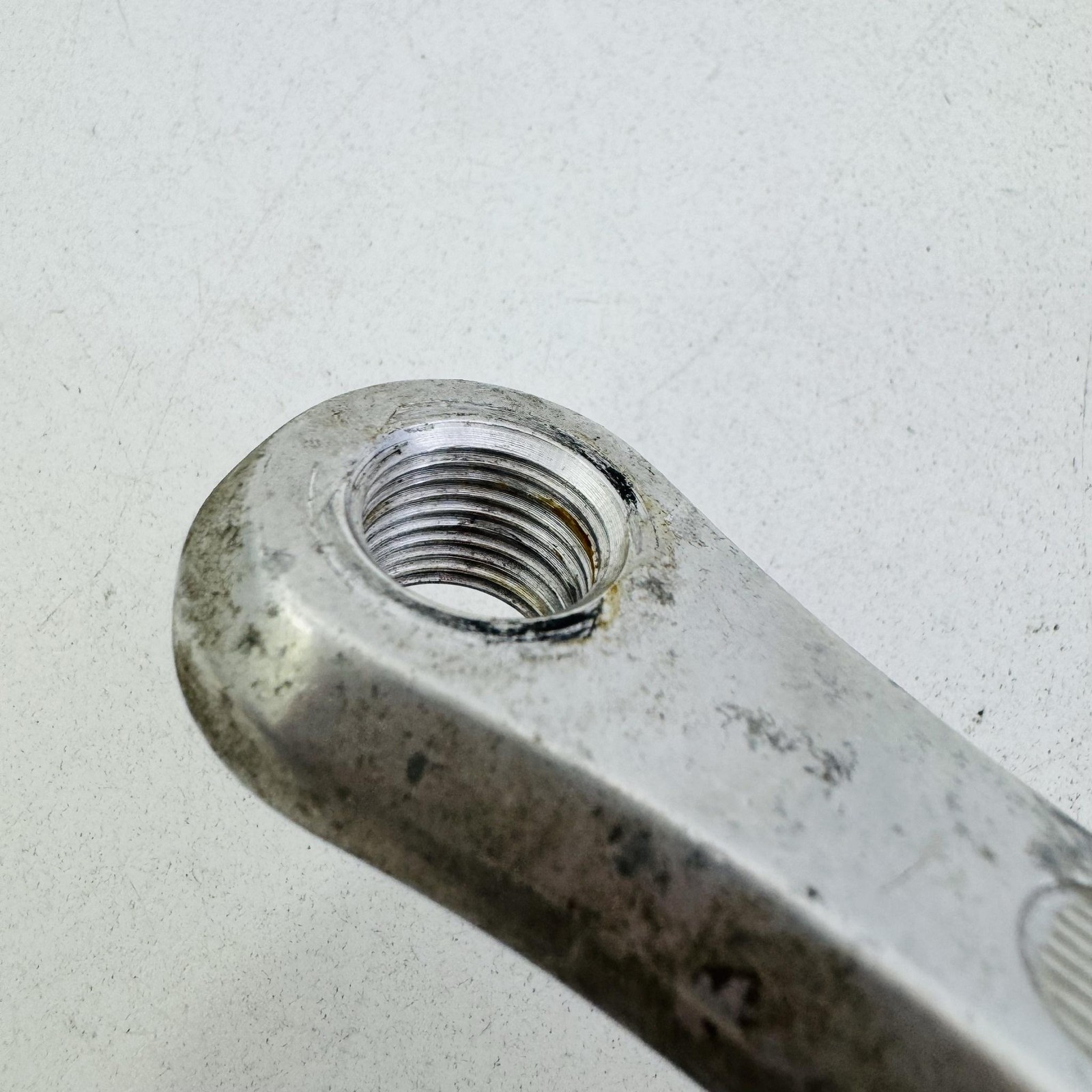 Vintage Sugino Left Crank Arm 170mm Square Taper Silver Japan Road MTB Bike A83