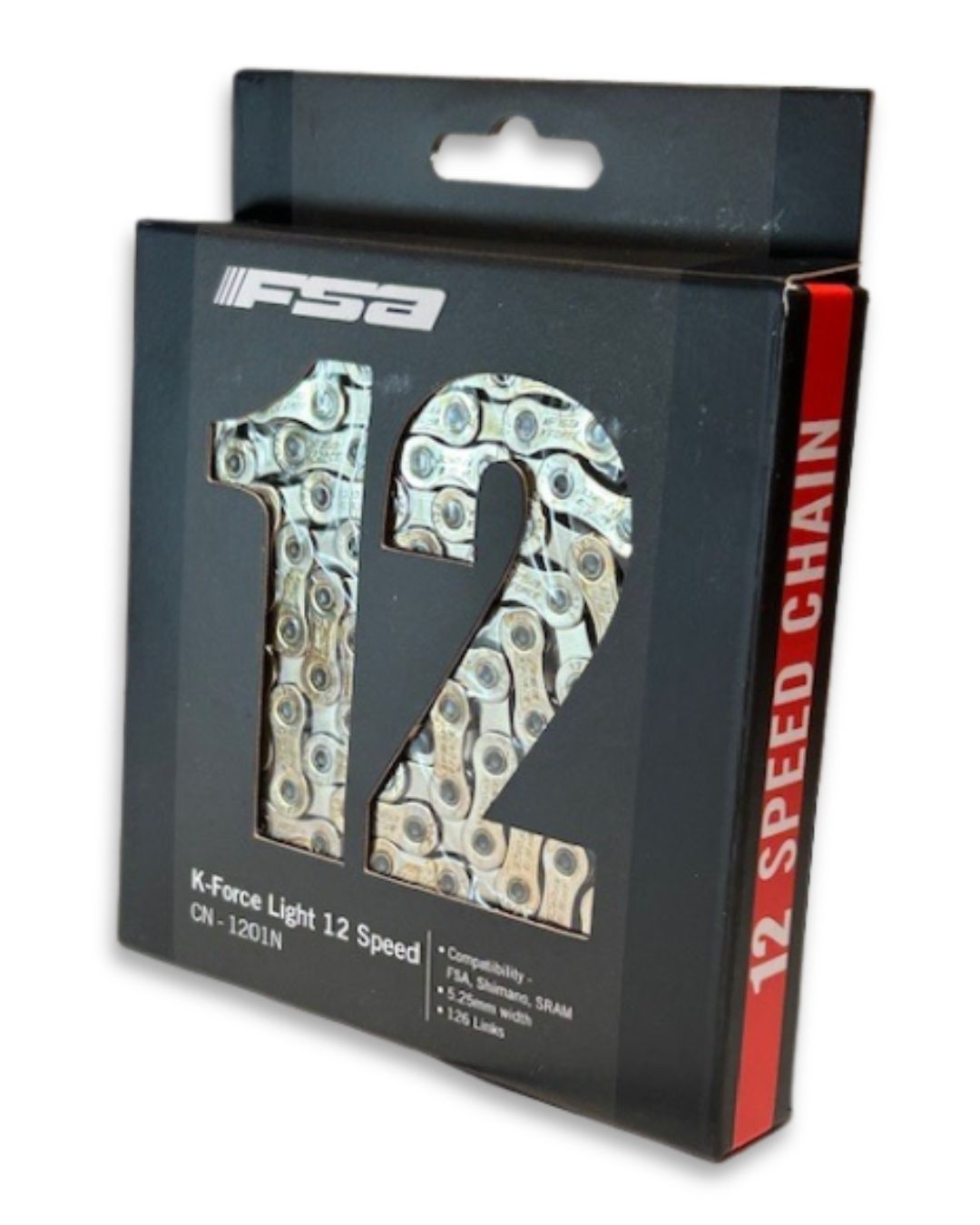 FSA K-Force Light 12-Speed MTB Bike Chain 116L w/ Quick Link Shimano/SRAM