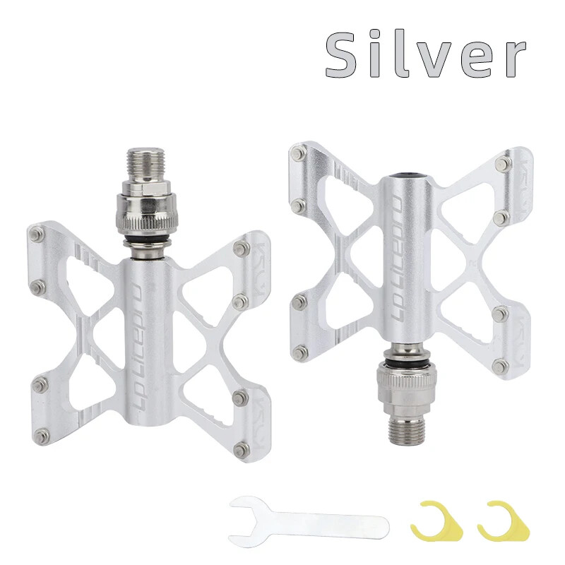 Bike Quick Release Pedal Widened Non-slip DU Sealed Bearing Folding Bike Pedal