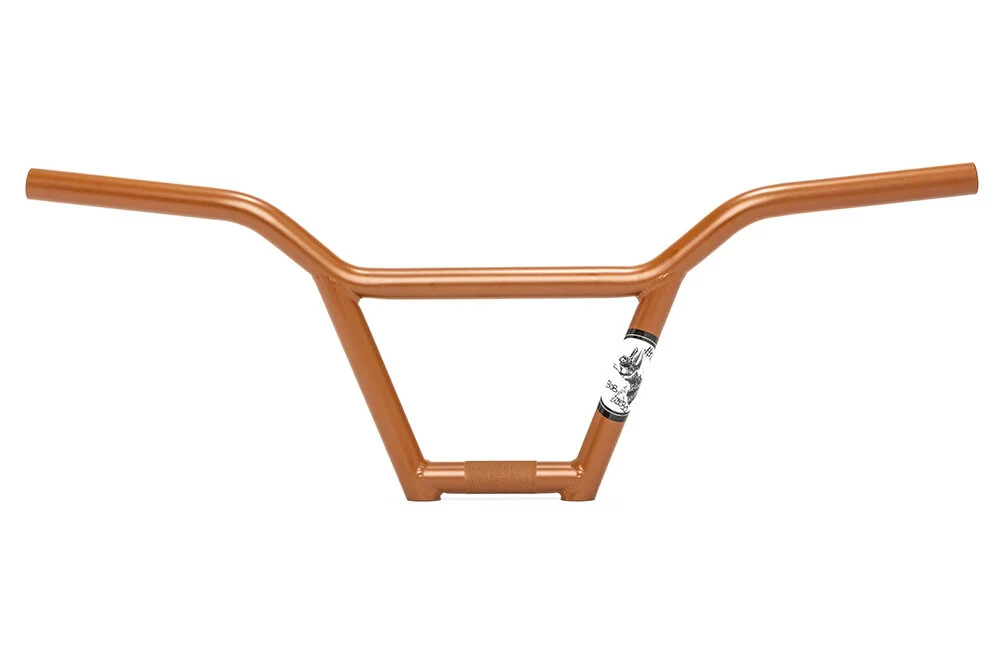 Merritt Skapegoat Bob Scerbo 4 Piece BMX Handlebars Bike Bars 7.8″ Rise (Brown)