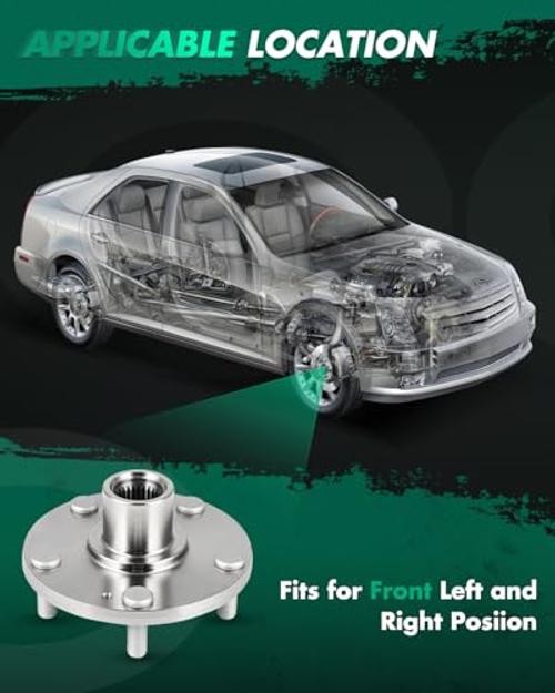 2pcs Front Wheel Hub 51750-1P000 fit for Hyundai Elantra 2011-2012, for