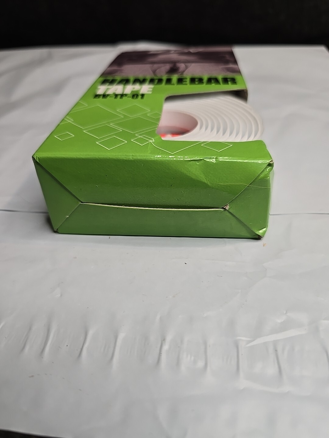 BV EVA Road Bike Handlebar Tapes, Box With 2 Rolls Cycling Handle Wraps White