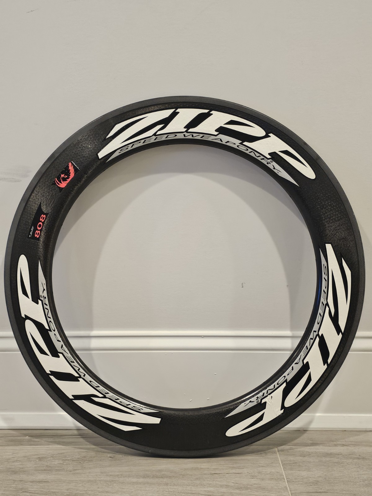 Zipp 808 Firecrest Carbon Tubular Rim 700c 24H Rim Brake NOS Brand New