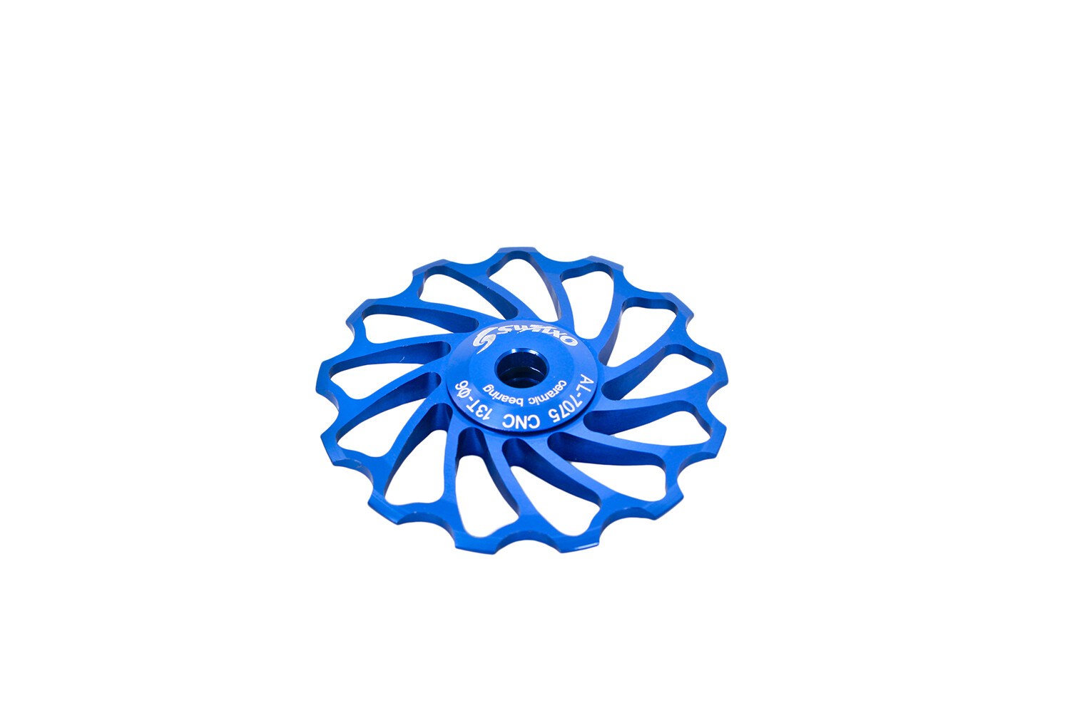 Zoom Road MTB Bike Rear Derailleur Ceramic Oversized Pulley 13T Blue