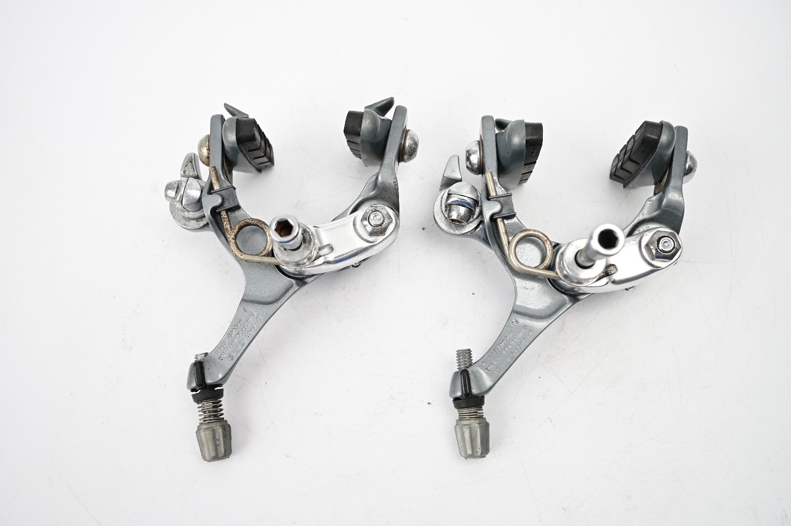Vintage Shimano 600 Ultegra BR-6403 Brake Caliper Set Tri Color Road Bike F/R