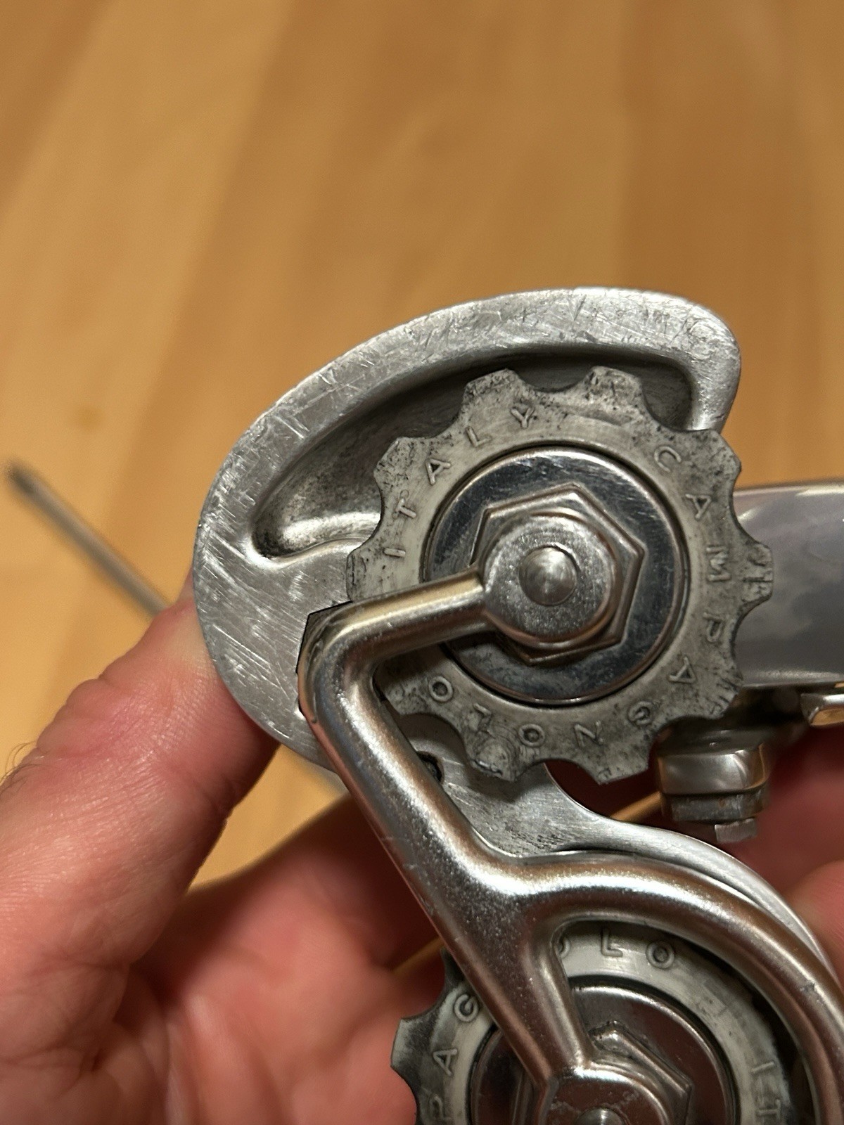 Vintage Campagnolo Record A010 C-Record 2nd Gen Rear Derailleur Syncro 8 Spd