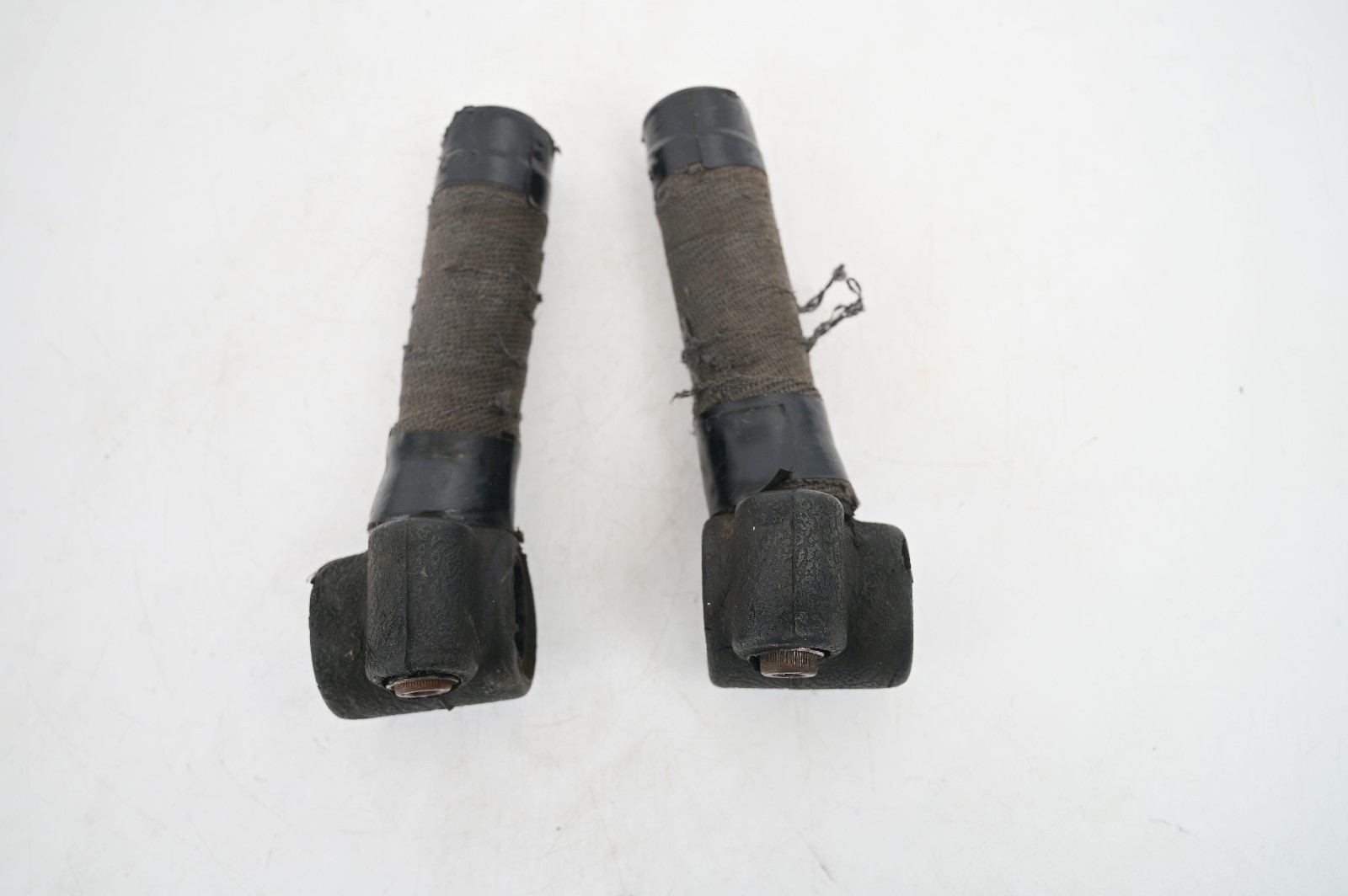Vintage 90s ONZA Straight Stubby Mountain Bike Bar Ends Aluminum 4.5″ Long