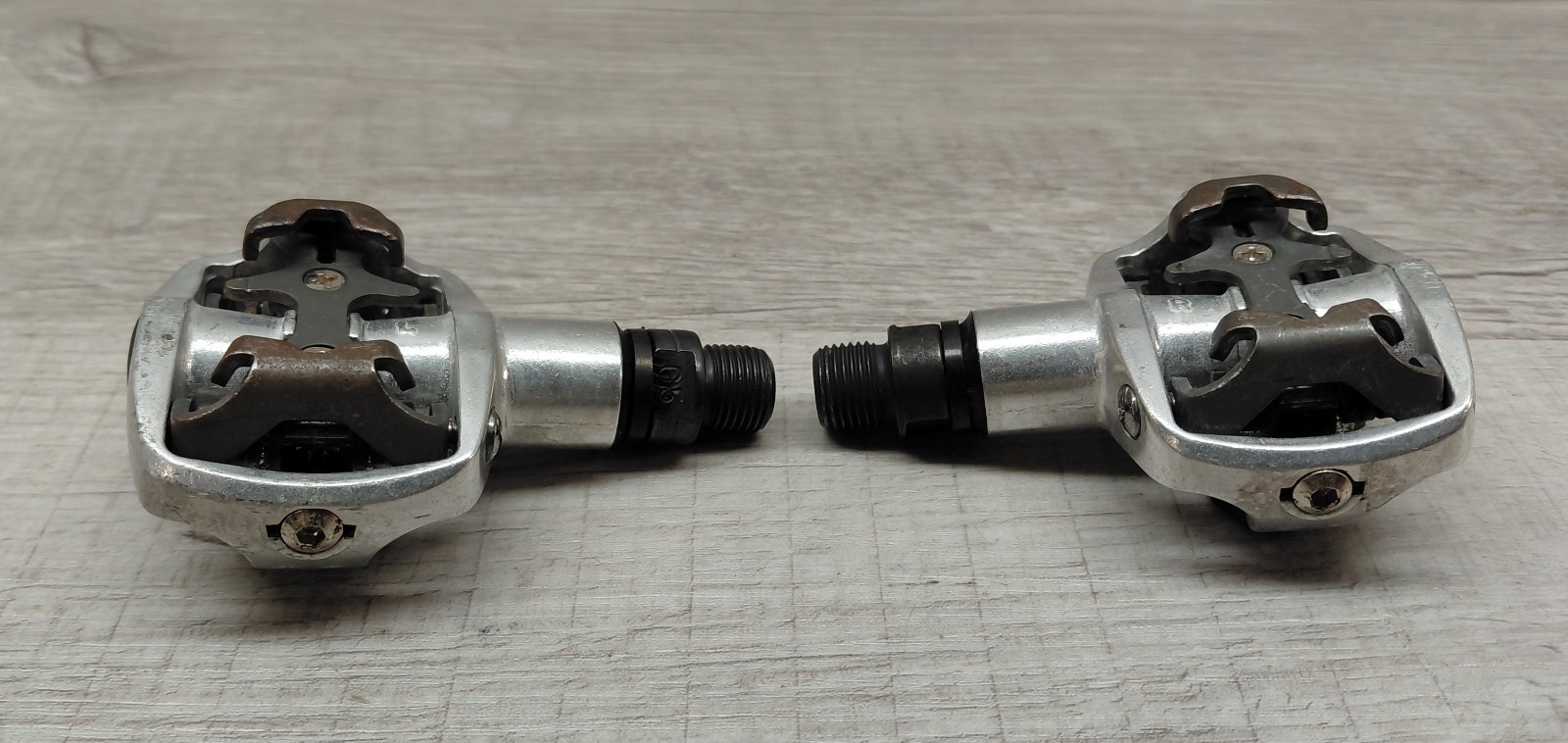 Vintage Wellgo WPD-823 Dual-Sided PD Compatible Clipless Pedal Set 9/16″