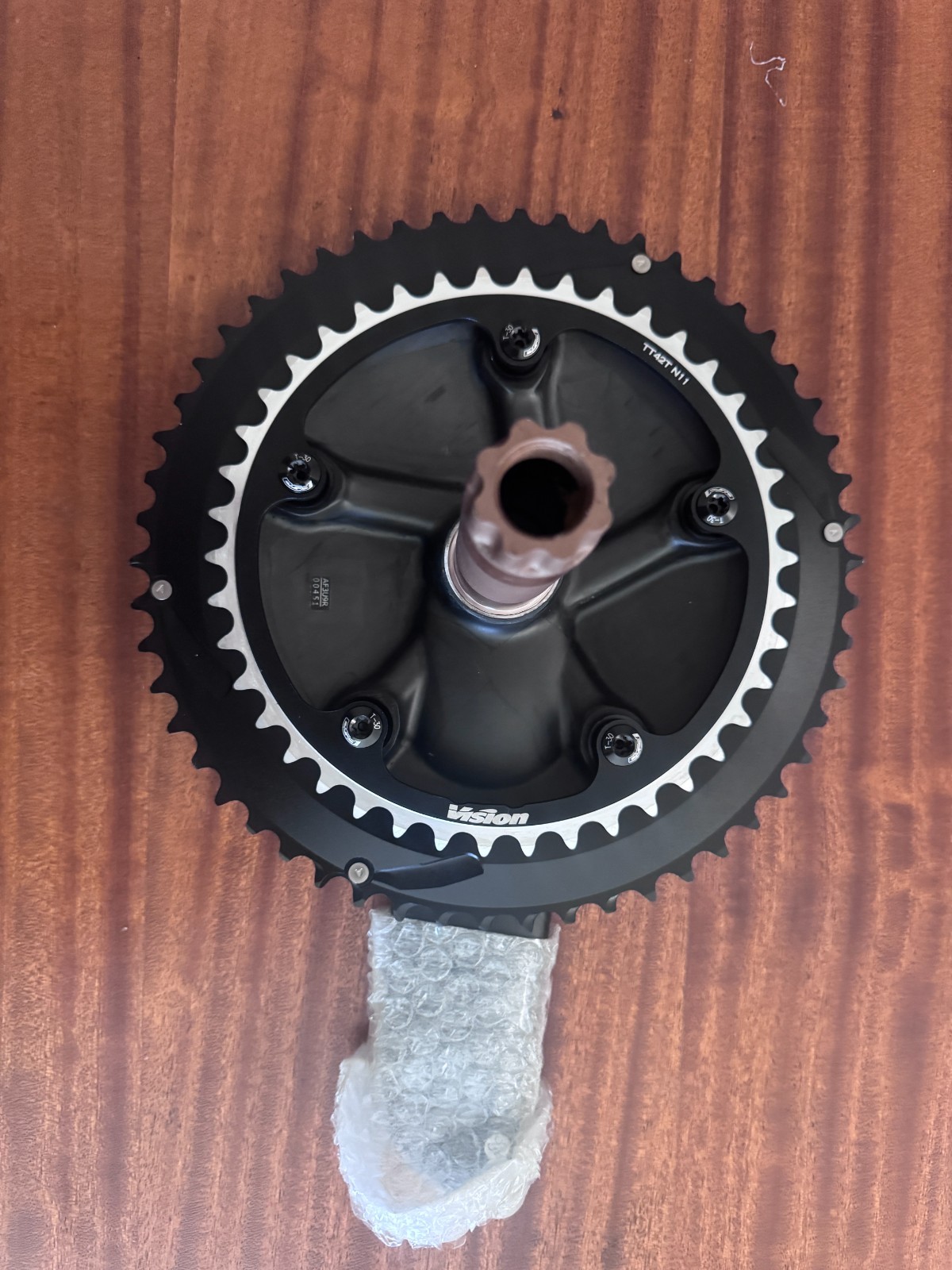 Vision Metron TT Carbon Crank v16 170mm Crankset 54/42T 386EVO w 4iiii PM