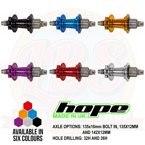 Hope Pro 5 Trial Single Speed Rear Hub – All Colors and Options – Brand New