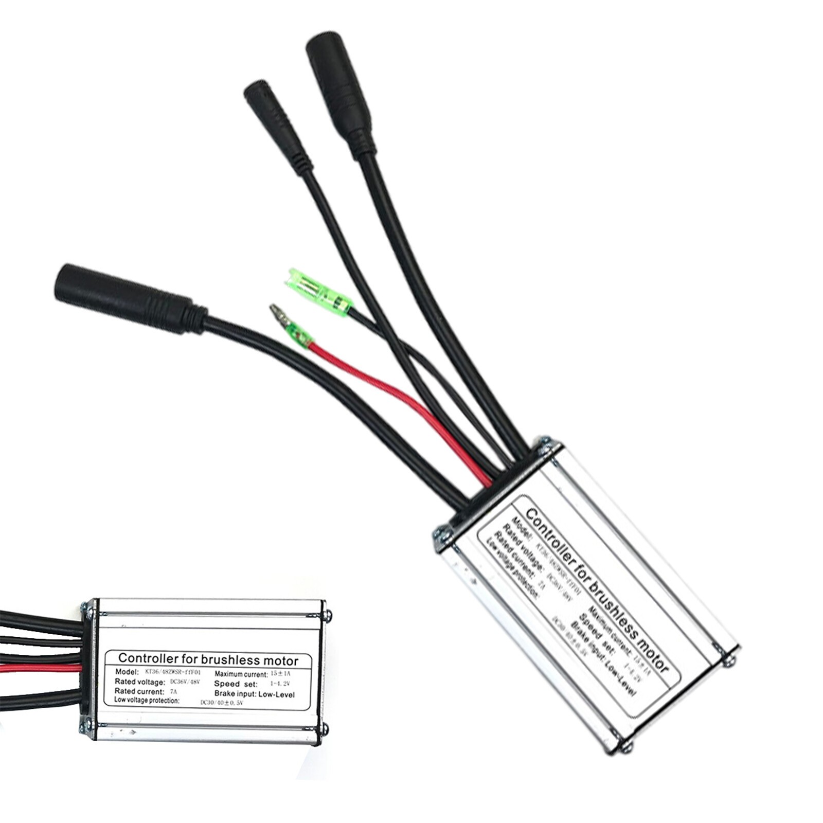 New 36V 48V 15A Waterproof Controller For E-bike Brushless Bicycle 1PCRn