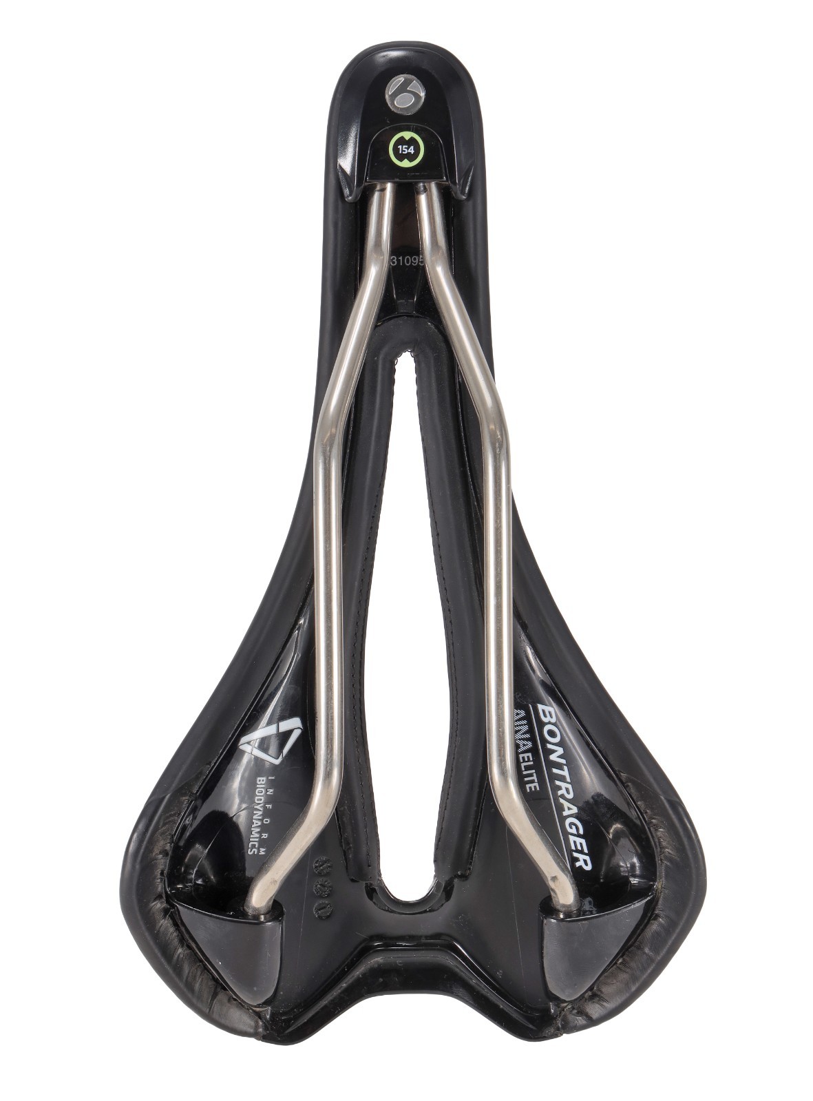 Bontrager AJNA Elite Women Road Bike Saddle 154mm 7 x 7mm Ti Rail BLACK Gravel