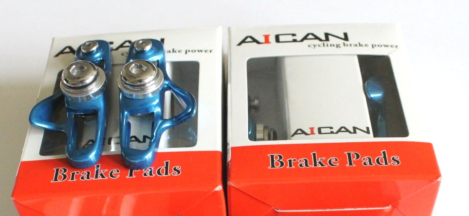 Aican Road bike brake Super Light holder shoes catridge fit Shimano, Blue, 2 pc
