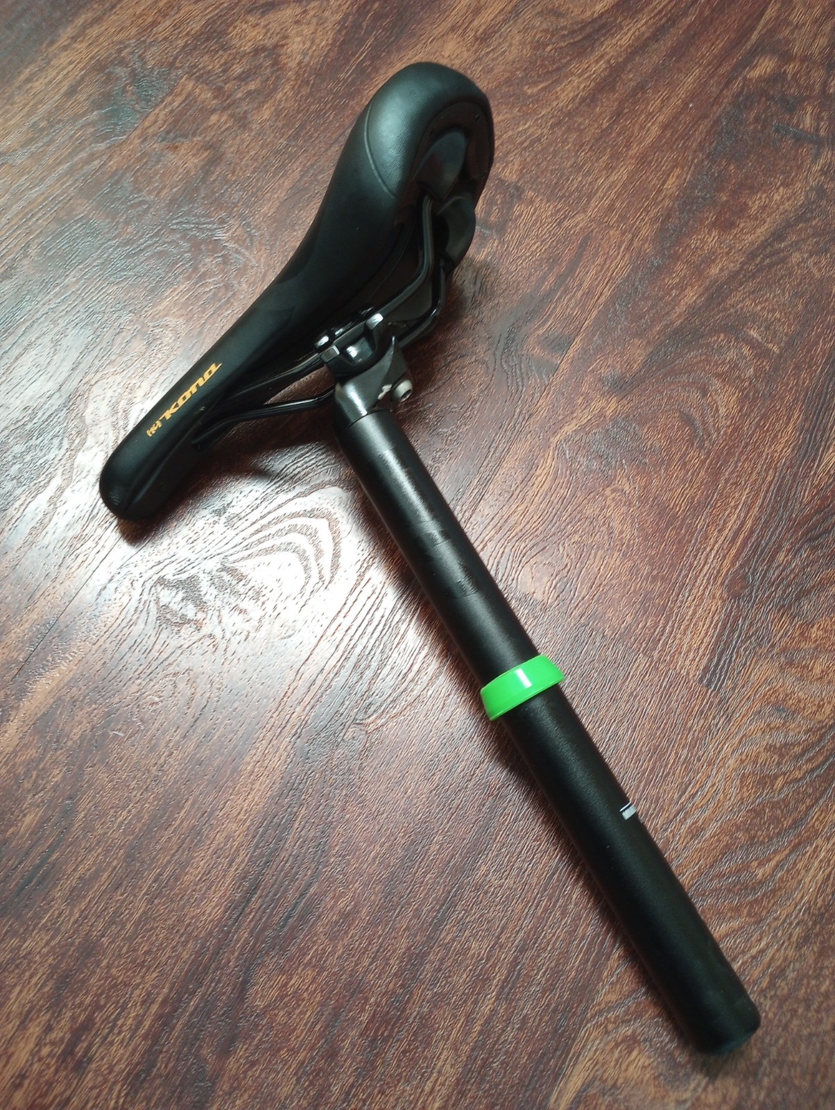 2019 Kona Lanai Saddle Seat MTB W/ Bar + Stopper 10.5 Inch Black Kona Bike Seat