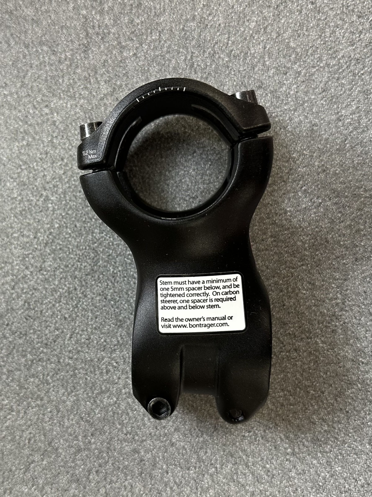 Bontrager Kovee Pro 35 Blendr Stem – 13 deg. x 60mm, Black *OE*
