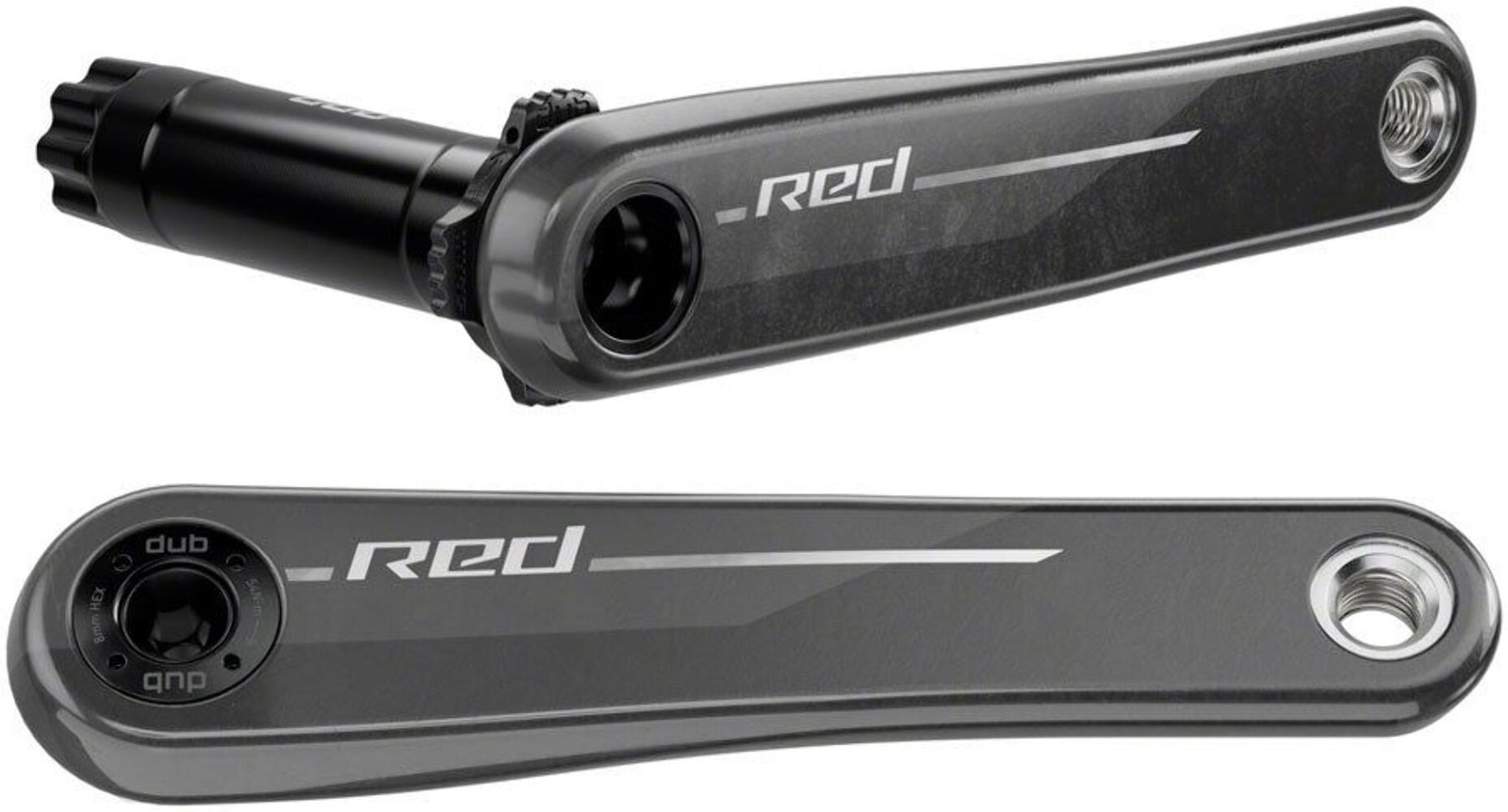 New! SRAM Red AXS E1 165mm DUB SL 29mm Carbon Crankset Crank Arms 305g