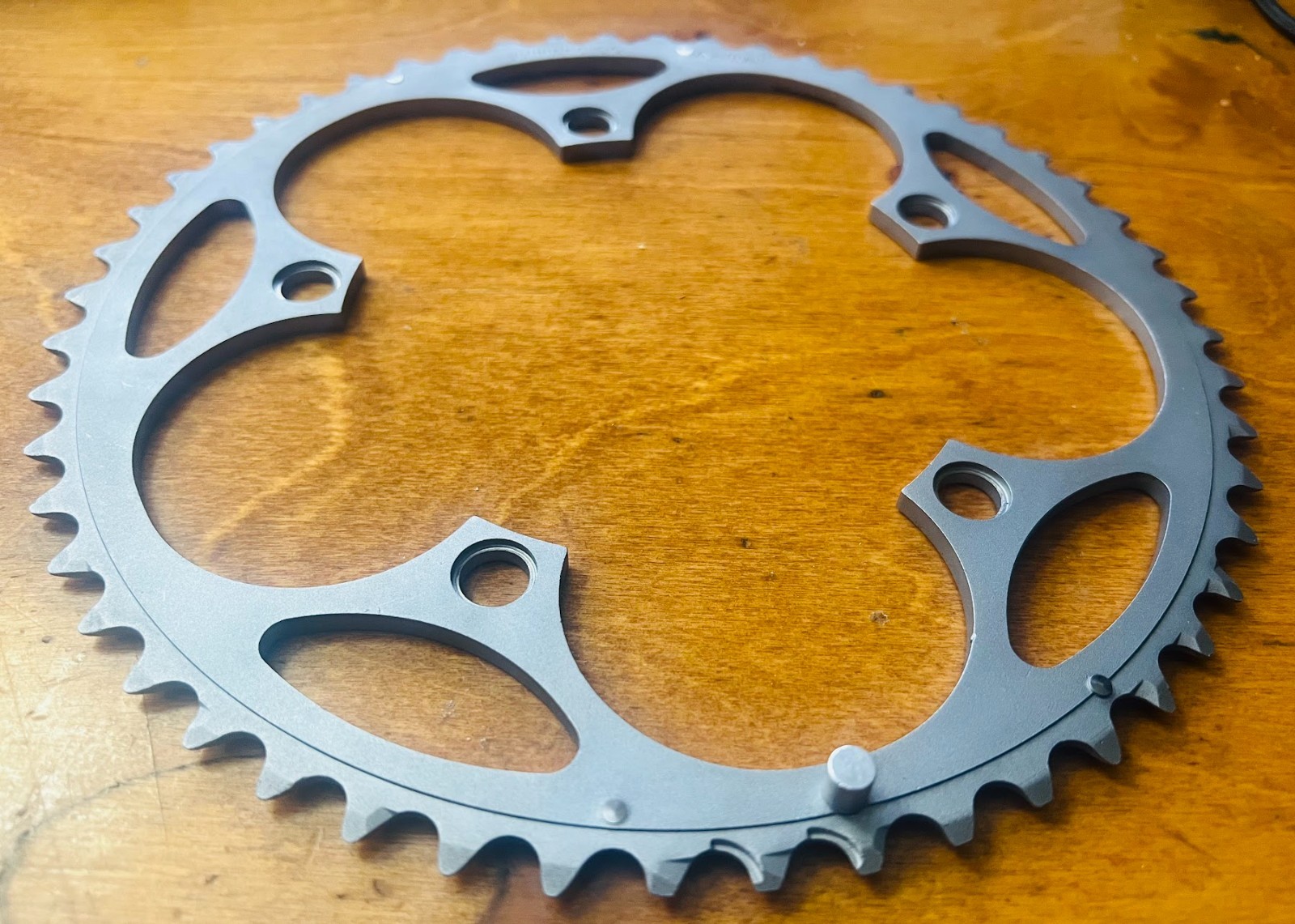 Shimano SG 52T Chainring 130 BCD A-Type Silver Aluminum Road 5-Bolt – MINT COND