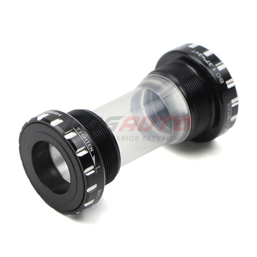 68/73mm Ceramic Bottom Bracket Threaded Bearing Hollowtech MTB Bike W/ 2 Spacer