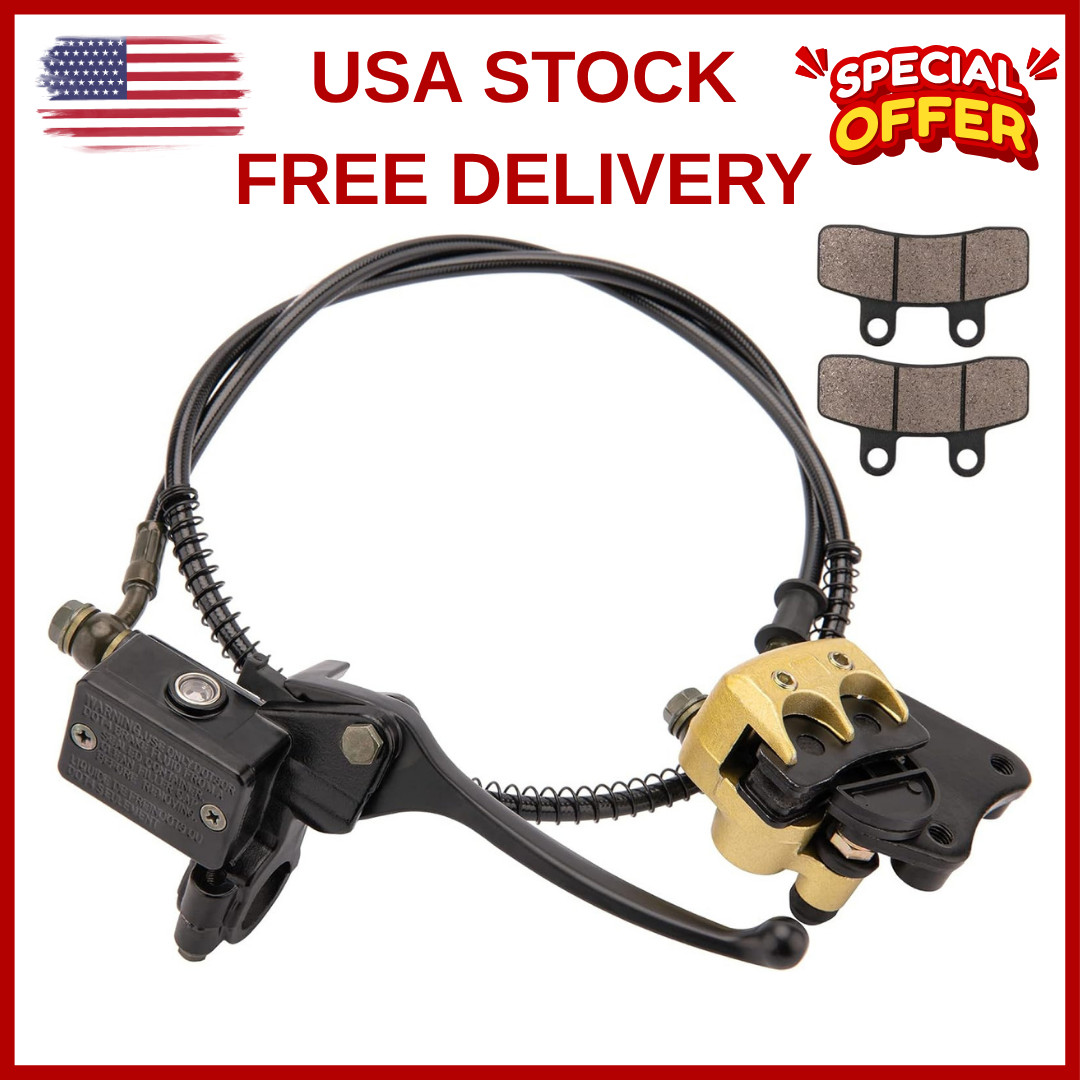 50-125cc ATV SSR Dirt/Pit Bike Front Disc Brake Master Cylinder Caliper Kit