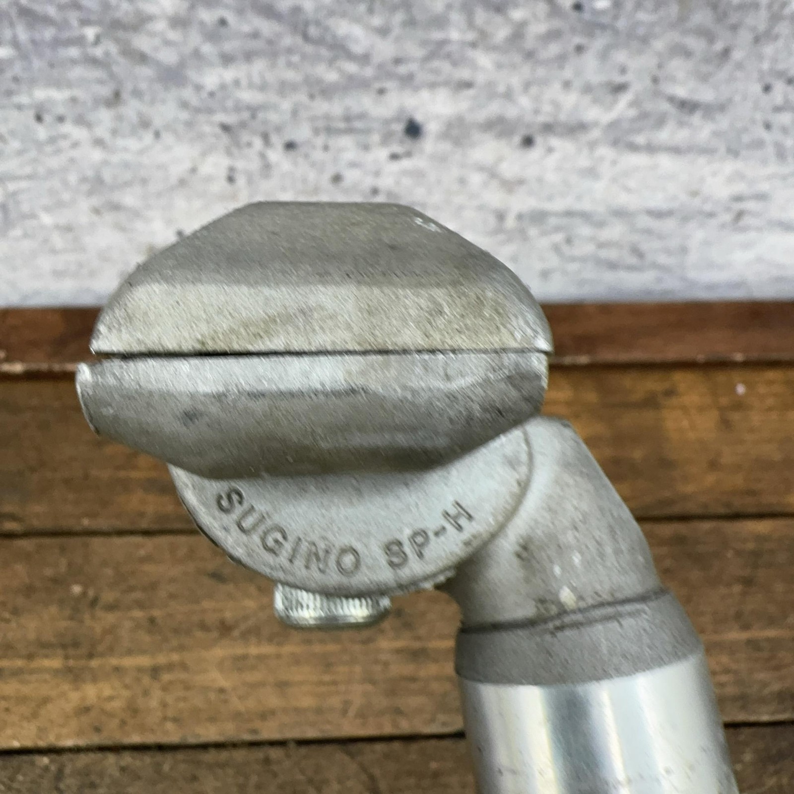Vintage Sugino SP-H Seatpost 26.8mm Silver Alloy Japan 26.8 290g Road MTB Bike