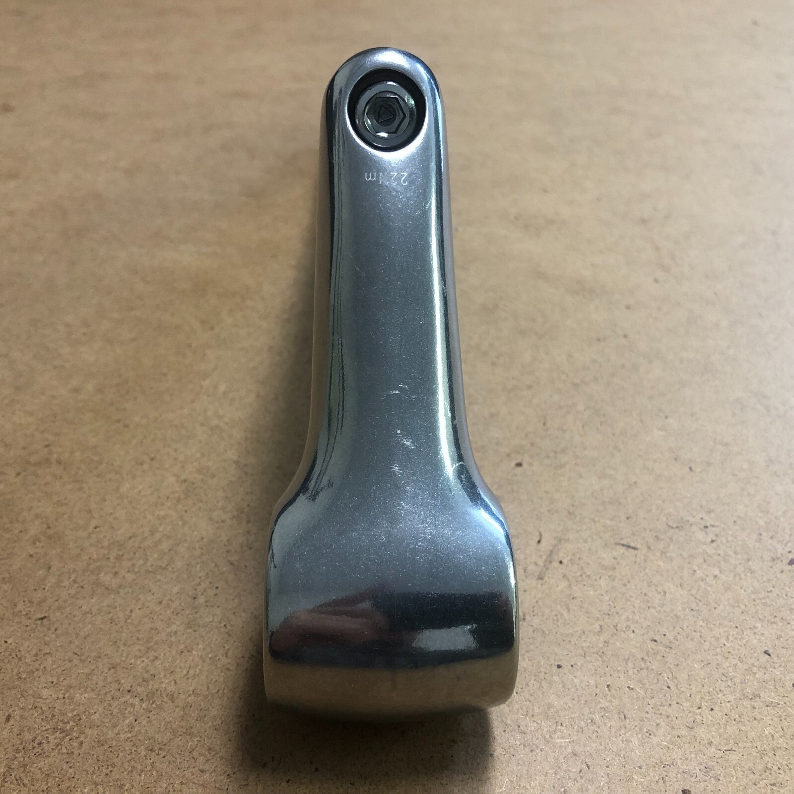 New Kalloy Quill Stem Diameter 7/8″ (22.2mm) Post Length 180mm Shiny Silver