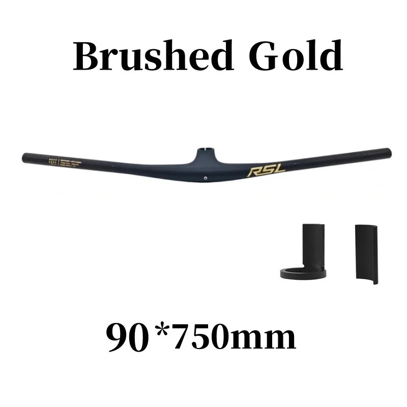 Full Carbon Fibre Integrated MTB XC Bicycle Handlebar 70/80/90*750MM -13 Degrees