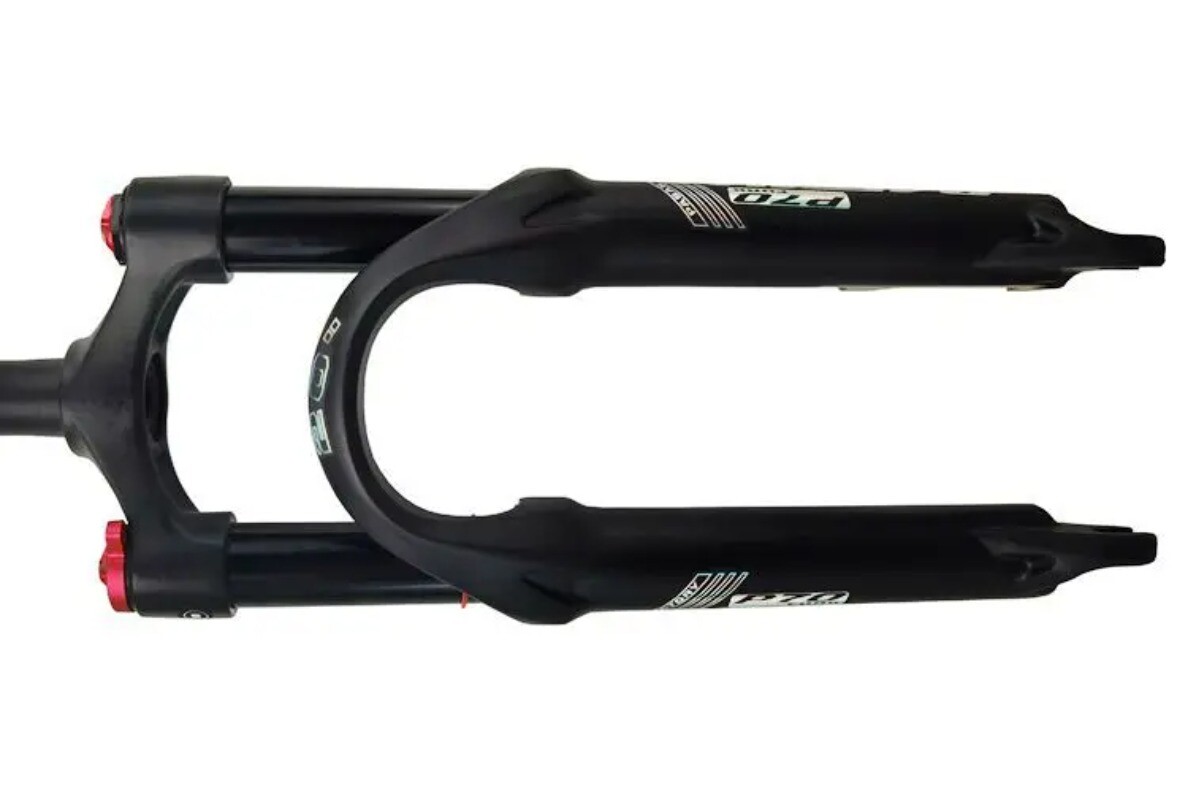 20 24 Inch Mountain Bike Front Fork Air Fork Disc Brake 100mm QR Bicycle Froks