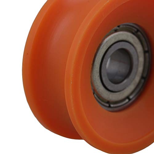 4Pieces 6x30x13mm Plastic Coated Sealed Bearings Steel 606ZZ Deep U Groove