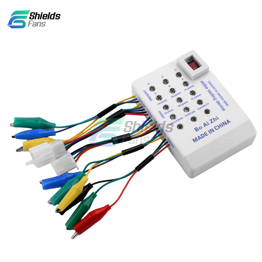 Brushless Motor Tester Ebike Testing Device Electric Hall Tester Detector 24-72V