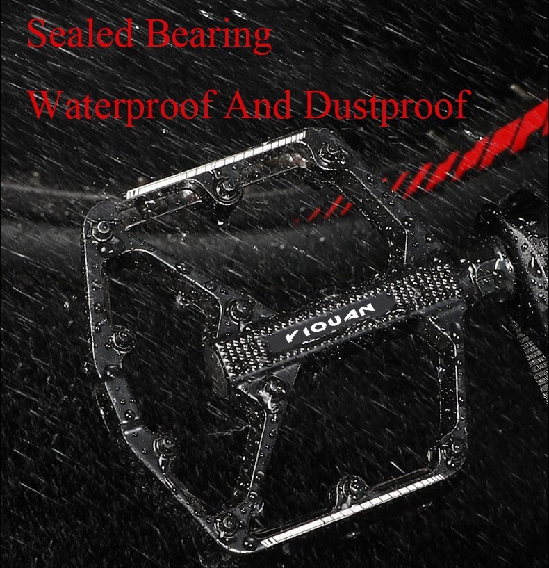 9/16in MTB Bike Alloy Sealed Bearing Pedal Hollow Lightweight Design