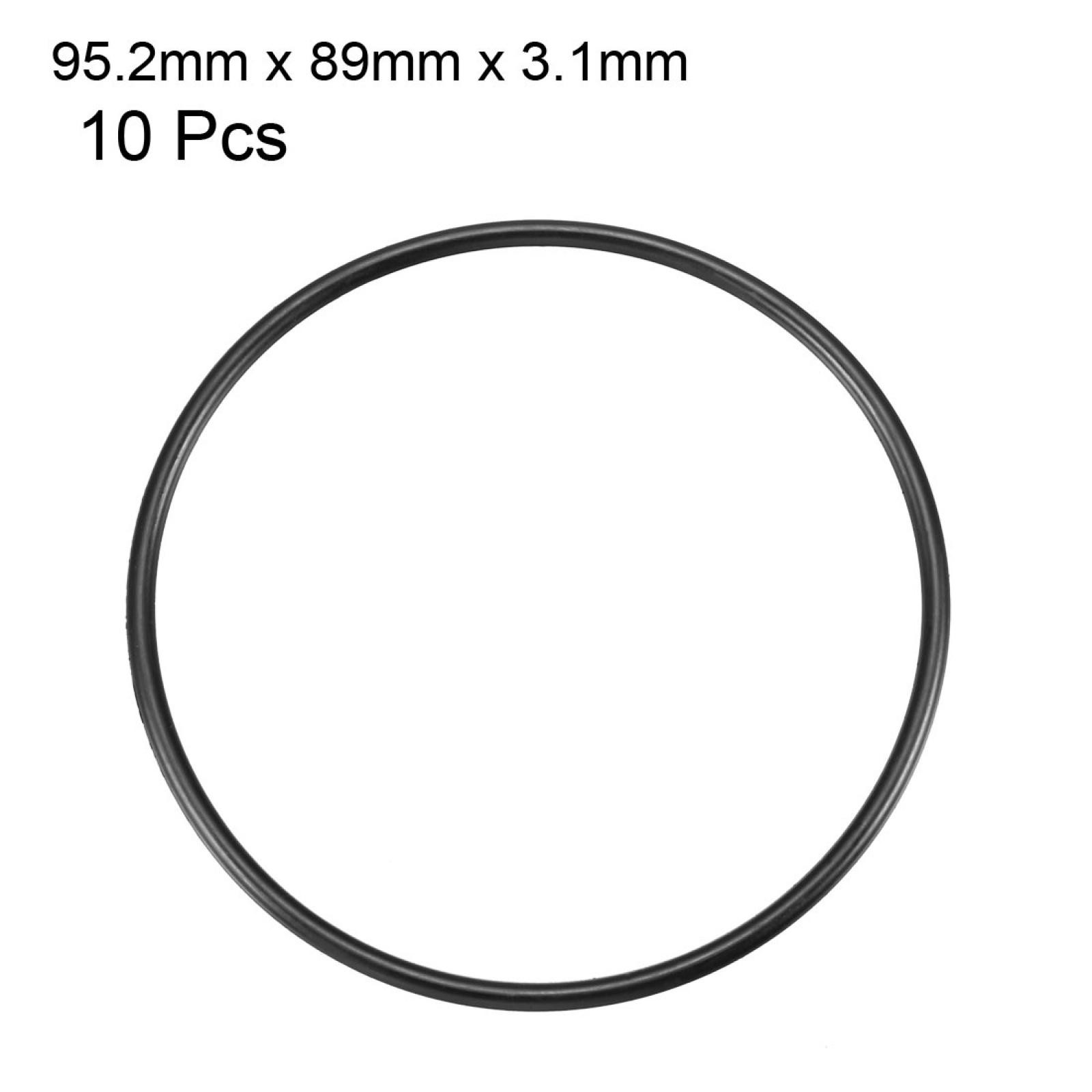 10Pcs Neromechanical O Ring Rubber Seals Oil Seal 89mm x 85mm x: 3.1mm