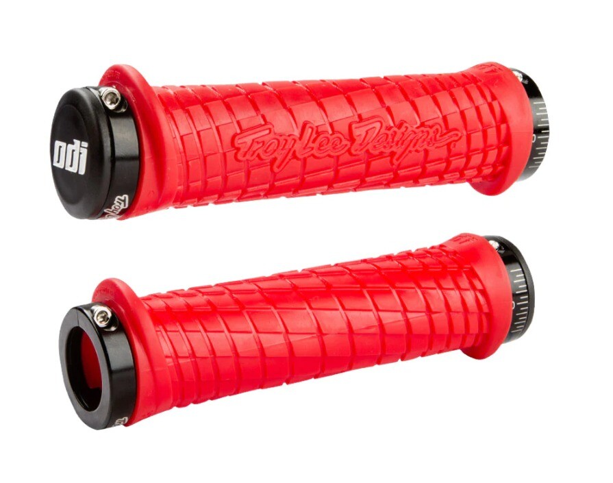 ODI TROY LEE DESIGNS SIGNATURE SERIES LOCK-ON MTB HANDLEBAR GRIPS 130MM NEW