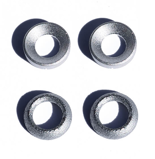 Bicycle M6 Brake Pad Adjusting Washers – 2 Pairs – 2 each Convex and Concave