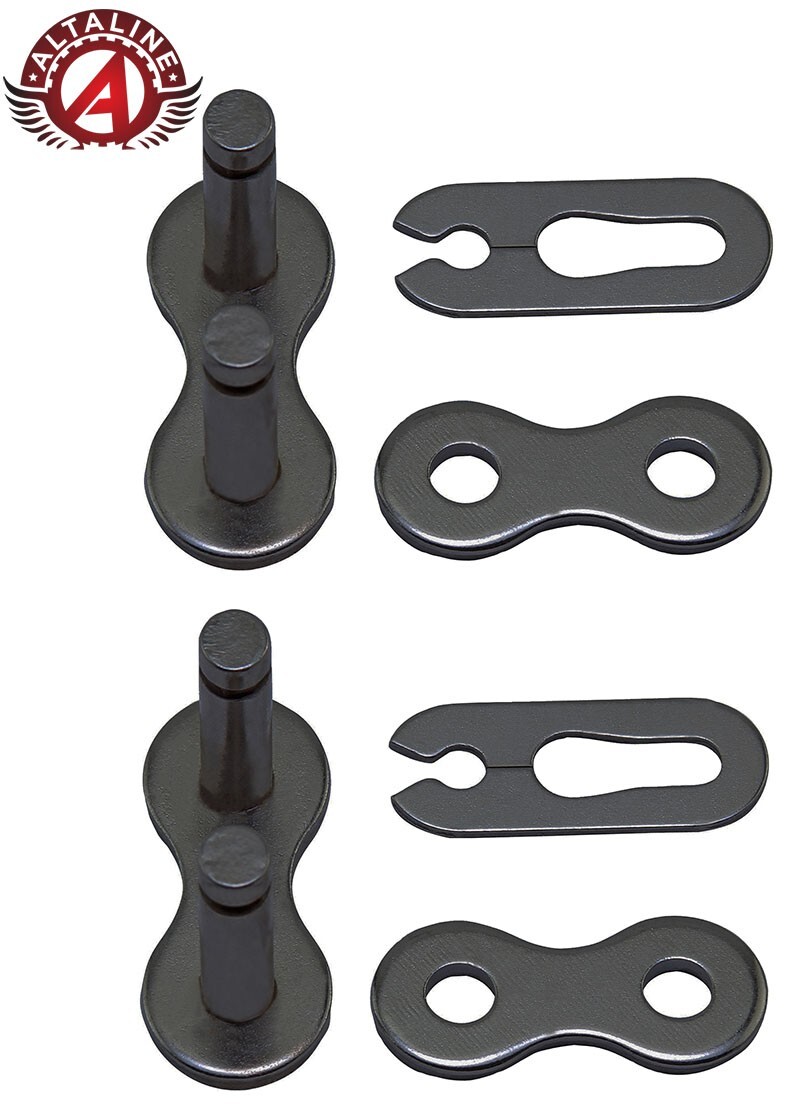 KMC BRANDED 1 SPEED BICYCLE MASTER/CONNECTOR LINK 1/2 X 3/16 BLACK.