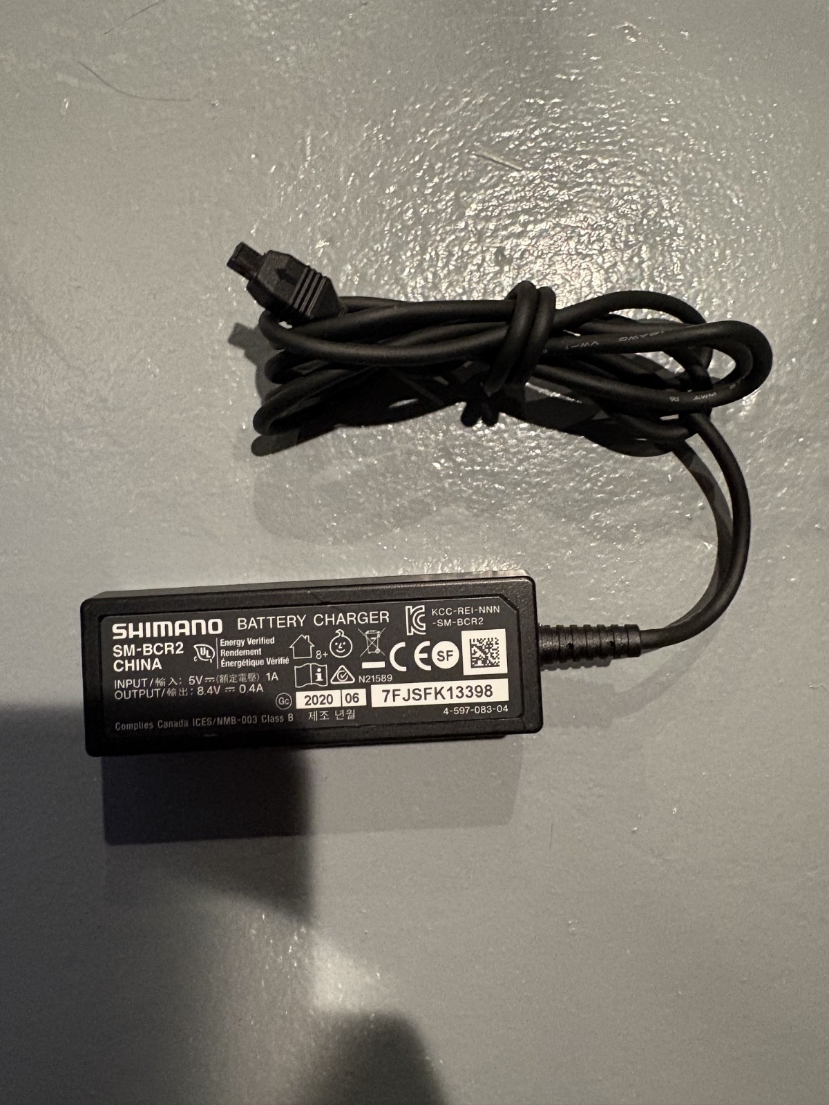 Shimano SM-BCR2 Internal Di2 Battery Charger. Excellent pre-owned Condition