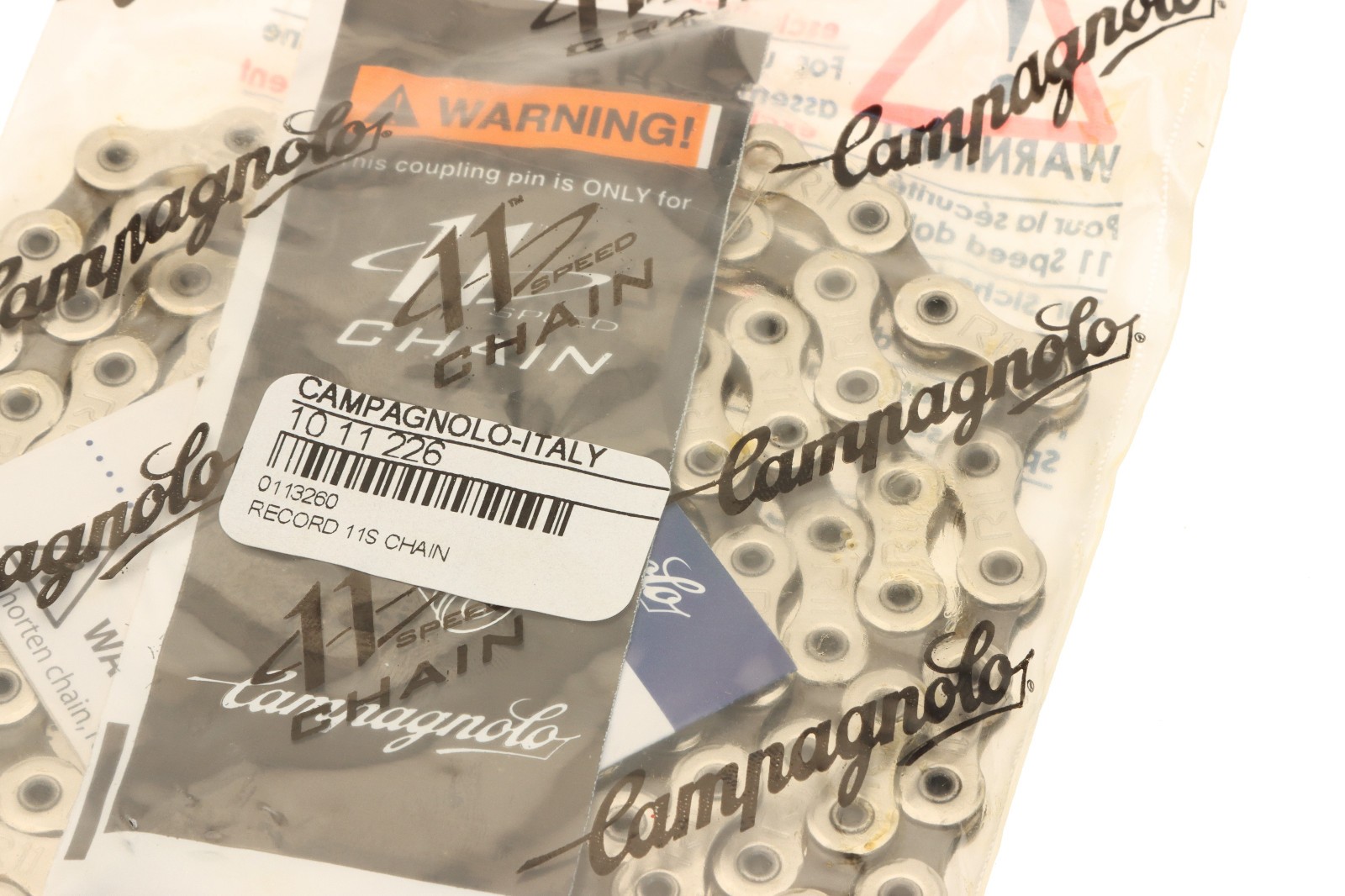 Campagnolo Record 11 Speed Chain CN11-RE1 C11 114L 2011 NEW NOS