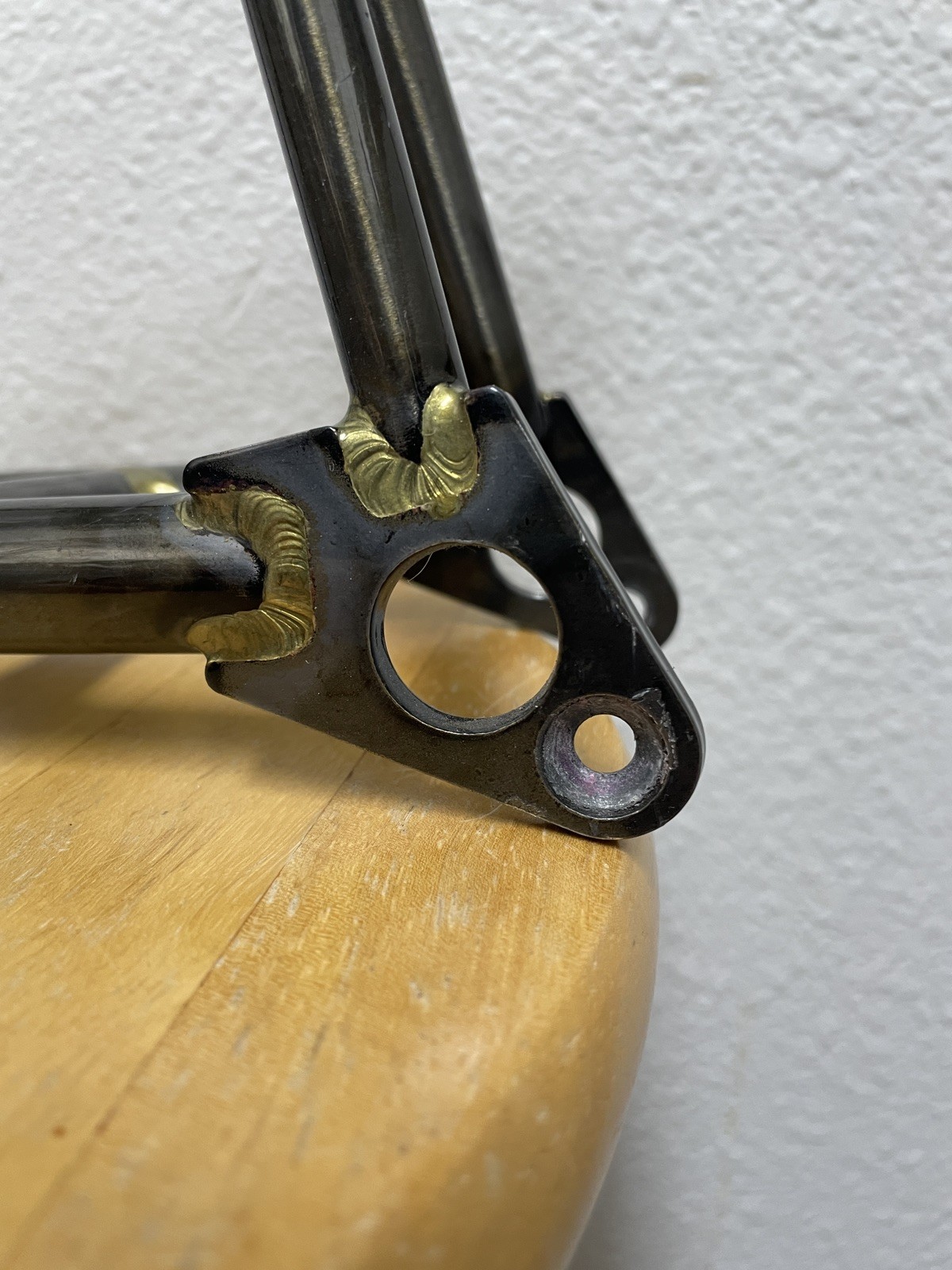 Brompton Raw Lacquer Rear Triangle