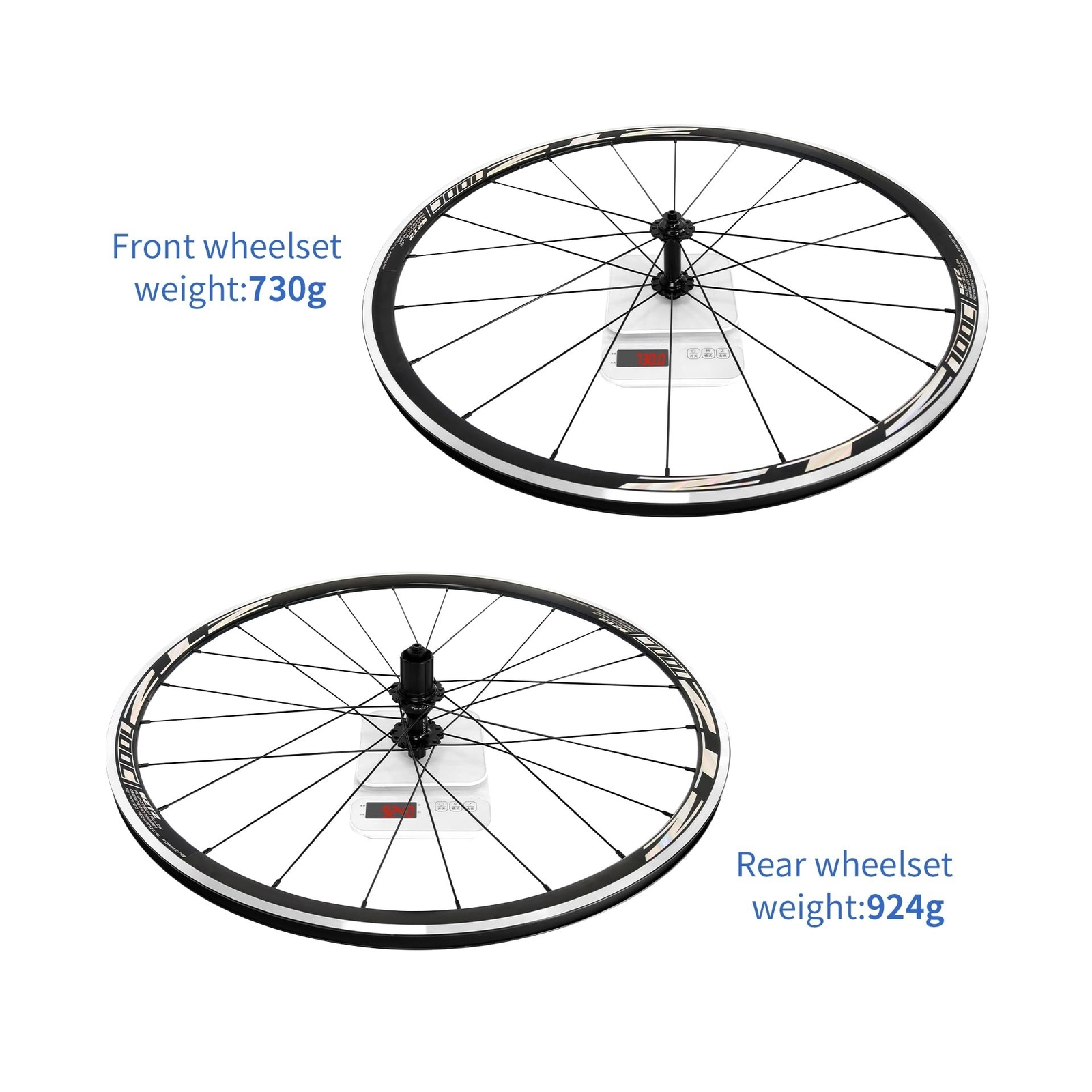 ZTZ 700C Road Bike Wheelset, Ultralight Aluminum Alloy 30mm Road Bike Wheel, …