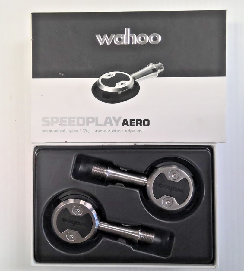 New Wahoo Fitness Speedplay Aero Road Pedals 224g Fixed-15deg Black NOS