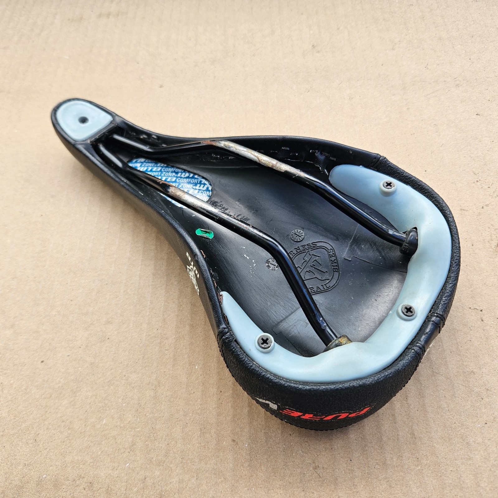 Wilderness Trail Bikes WTB Pure V Mountain Bike Saddle Black low miles