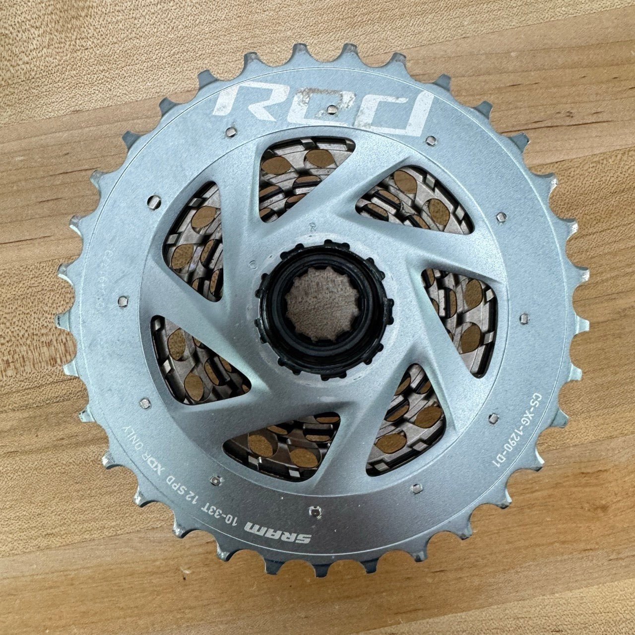 SRAM Red AXS XG-1290 10-33t D1 XDR 12-Speed Bike Cassette 210g «Light Wear»