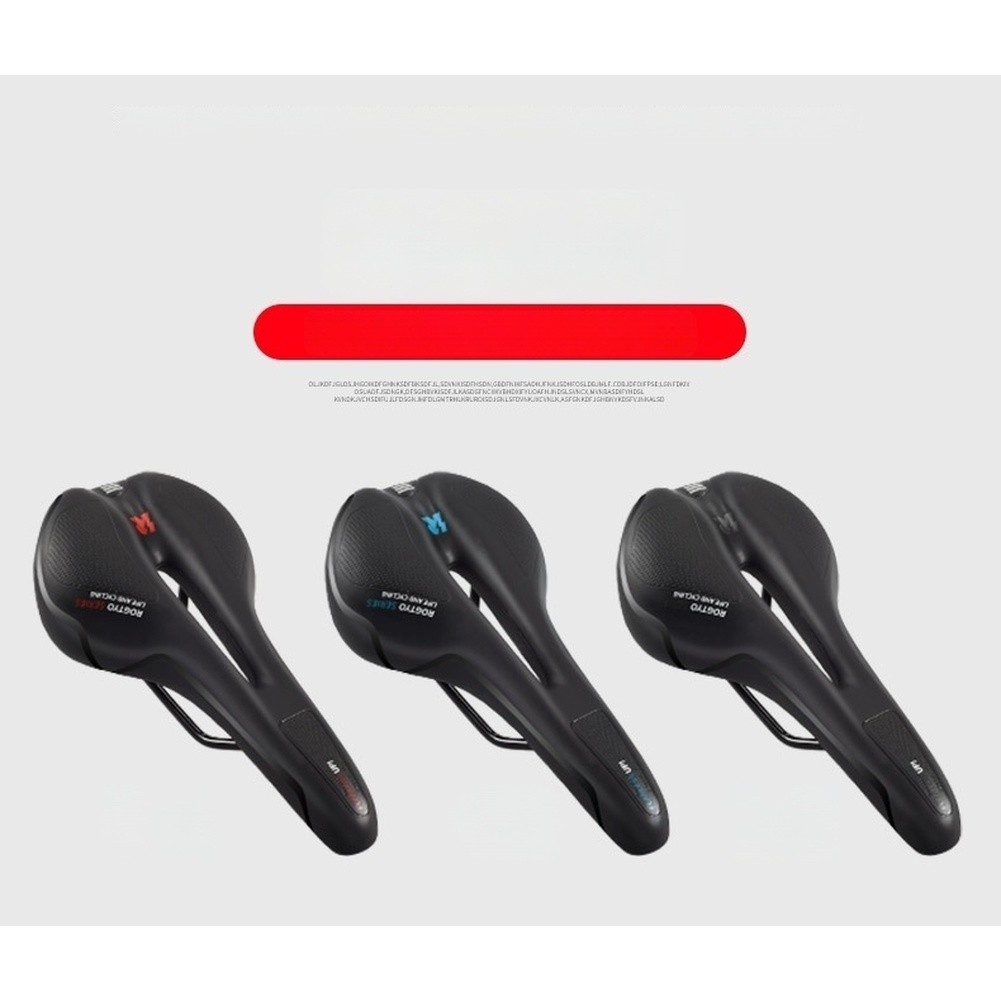 Ergonomic Mountain Bike Saddle 27 x 14.5 x 5cm with Wide Rear and Hollow Center