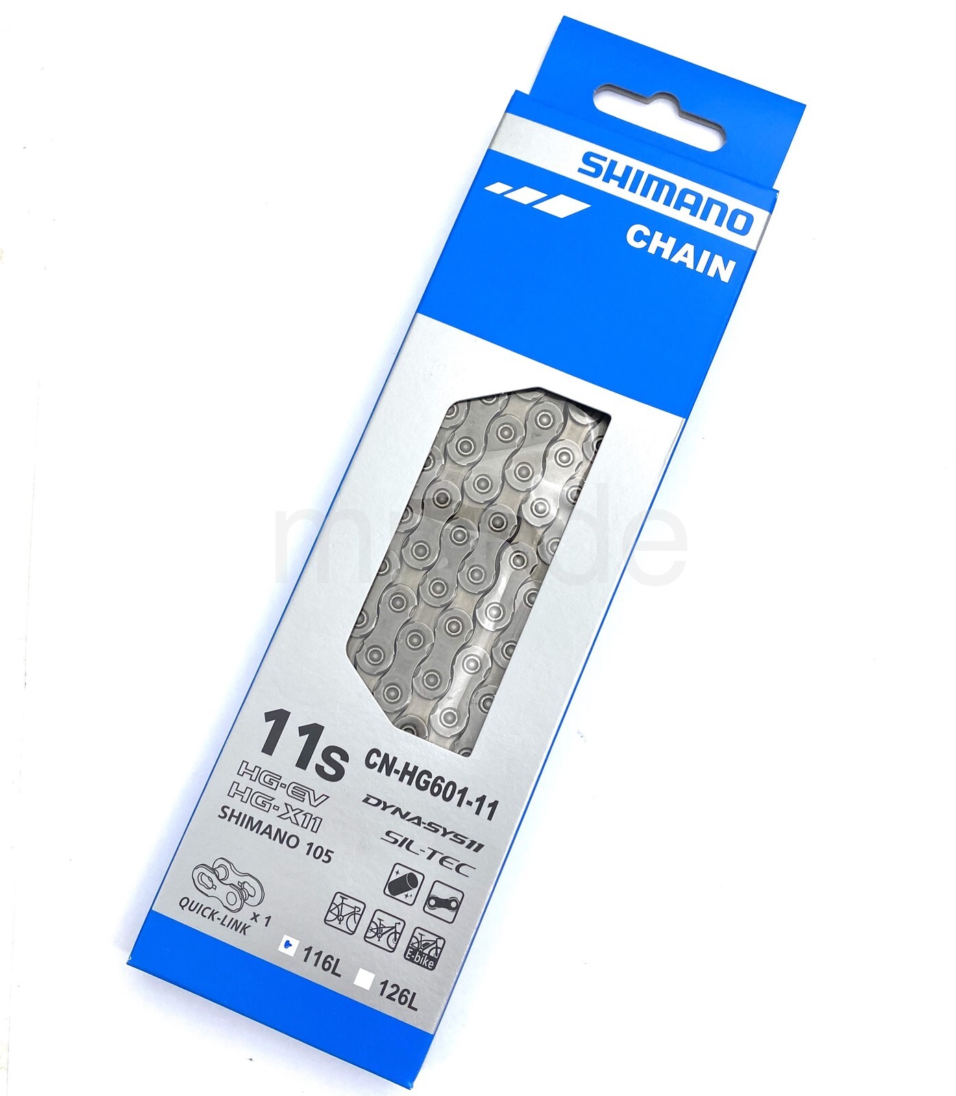 Shimano CN-HG601-11 11Spd 116L W/missing link Chain fit Ultegra Dura Ace 105