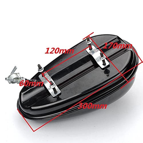 Bicycle Tank 3-4L Fuel Tank Fits 49cc – 80cc Engine Motorized 3L 0.79 gallons
